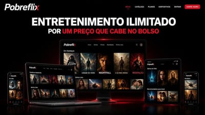 POBREFLIX 4K Promo Banner